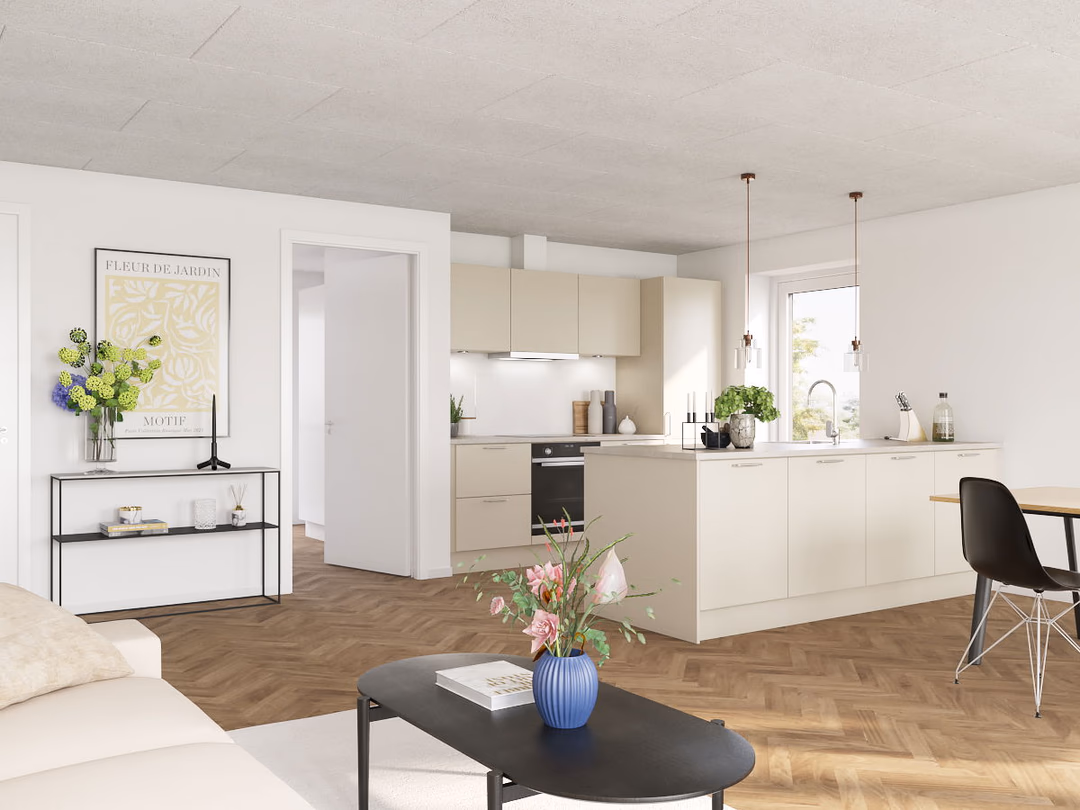 Billede 1 fra lejemålet på Skæring Enge 1D, 8250 Egå