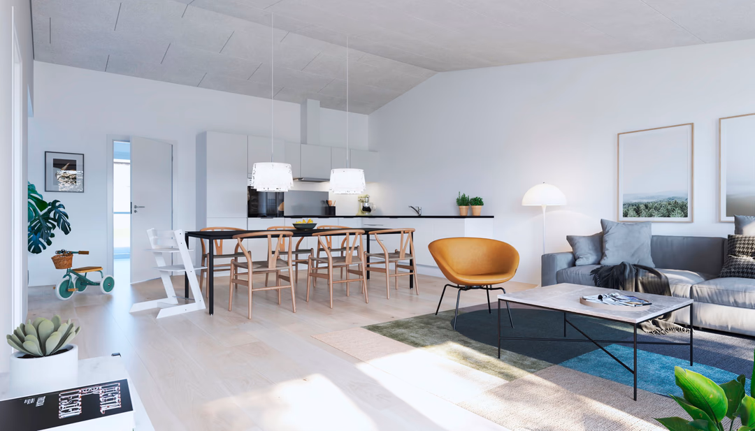 Billede 2 fra lejemålet på Langkær 181, 8410 Rønde