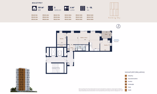 Rental at Kolding Åpark 24, 6000 Kolding